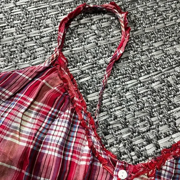 Ardene | Pink Plaid Lightweight Tank - Picture 12 of 13